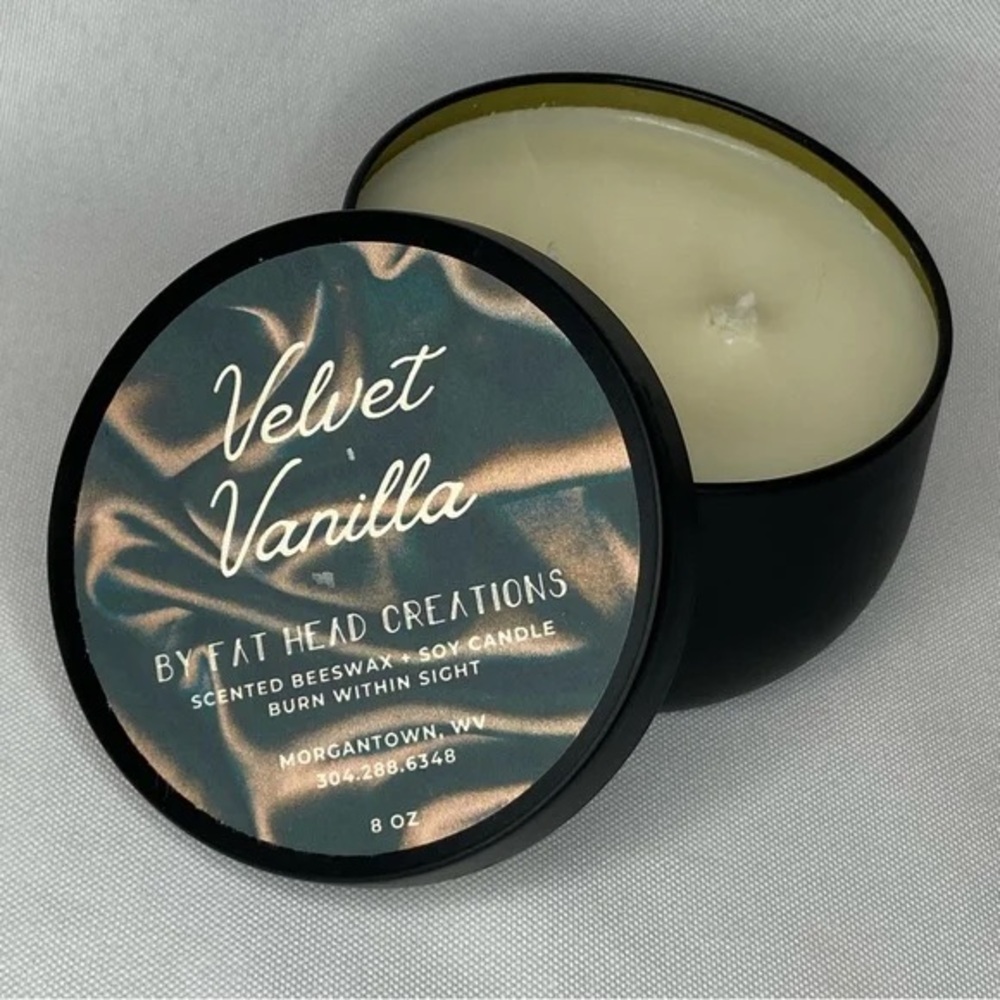 🍦🍨“Velvet Vanilla” Handpoured Candle